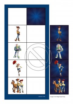 1 x 4 Toy Story